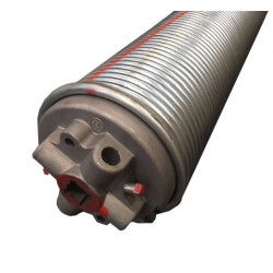 molla a torsione assemblata per porta sezionale diametro interno 152 mm, filo 11 mm