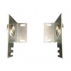 Coppia Staffa Angolare con cuscinetto