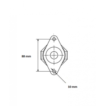 molla a torsione assemblata per porta sezionale diametro interno 50 mm, filo 6.5 mm molla a torsione assemblata per porta sezionale diametro interno 50 mm, filo 6.5 mm
