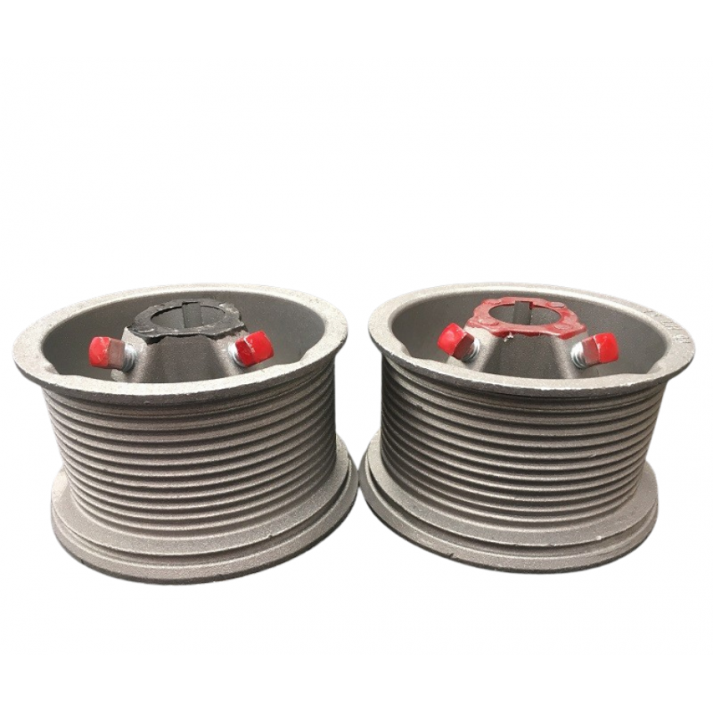 Tamburi per porte alte max 3900 mm - per cavi diametro filo 4 mm