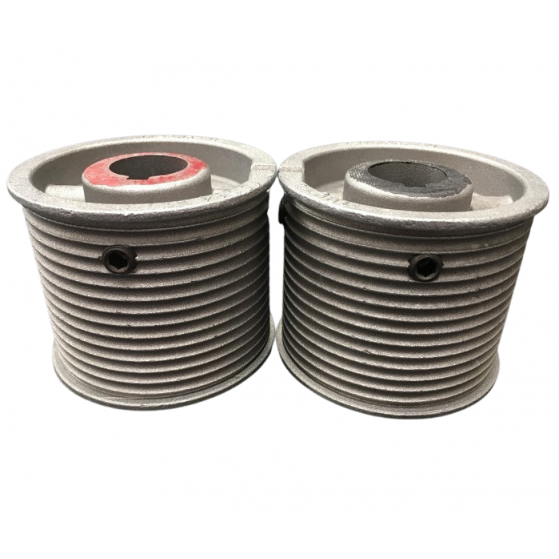 Coppia Tamburi per porte alte max 3000 - per cavi diametro filo 4 mm