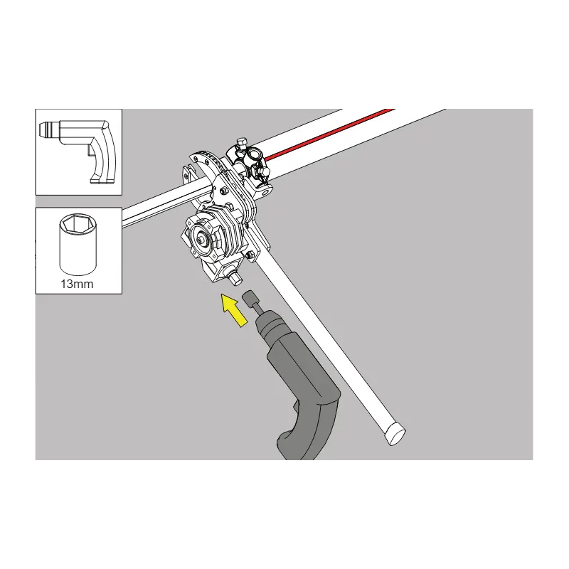 Tensionatore carica molle diametro 50 mm e 67 mm per porte sezionali residenziali