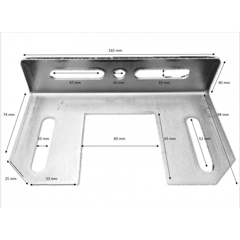 Staffa regolabile per antirottura molle